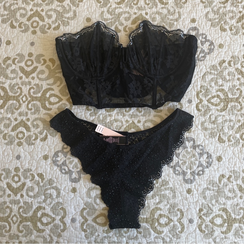 Victoria’s Secret Corset & Panty Set NWT